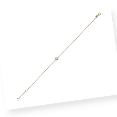 CLINQ Ginkgo Diamond Bracelet