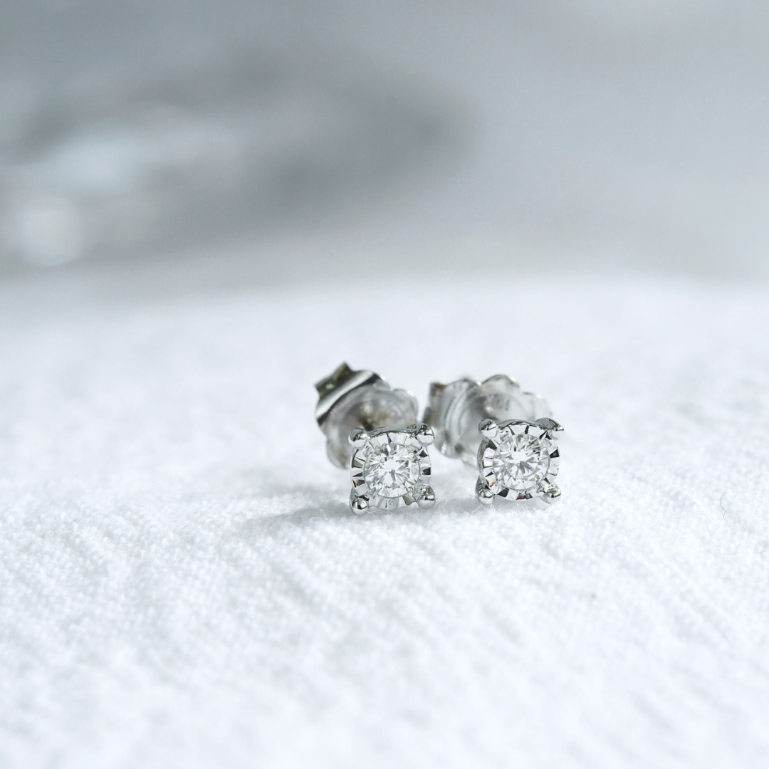 PRISMA Sovran Diamond Stud Earrings