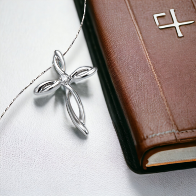 BRITE Glory Cross Diamond Pendant