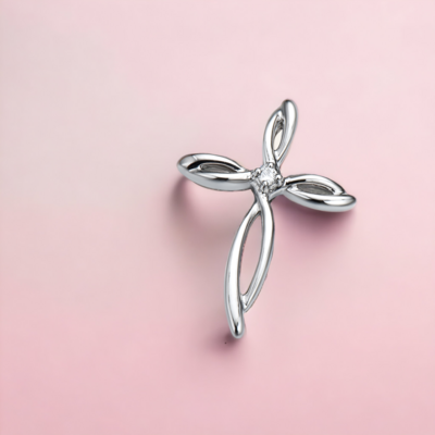 BRITE Glory Cross Diamond Pendant