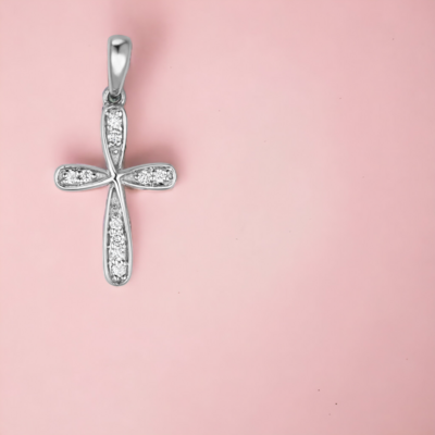 STELLAR Precious Cross Diamonds Pendant