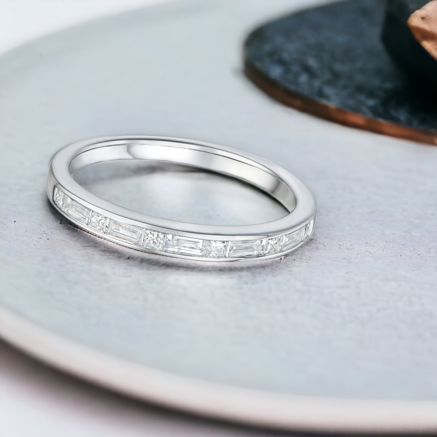 TOVAR Fusion Diamond Ring, Metal: 18K, Metal Colour: White Gold