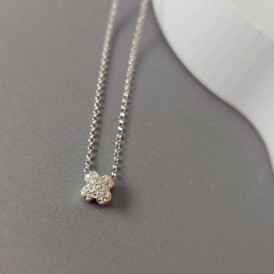 POSY Clover Diamond Necklace