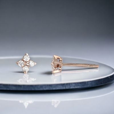 POSY Cornus Diamond Stud Earrings