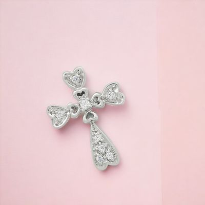 LOVEA Beloved Cross Diamond Pendant