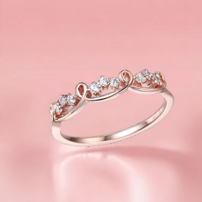 ASTRA Swirl Diamond Ring