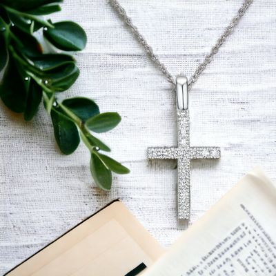 GALLI Faith Cross Diamond Pendant