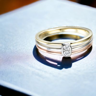 RILIO Fuse Diamond Ring