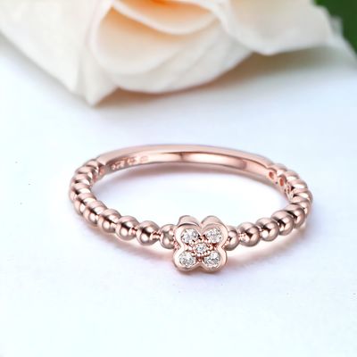 BUBBLE Bloom Diamond Ring