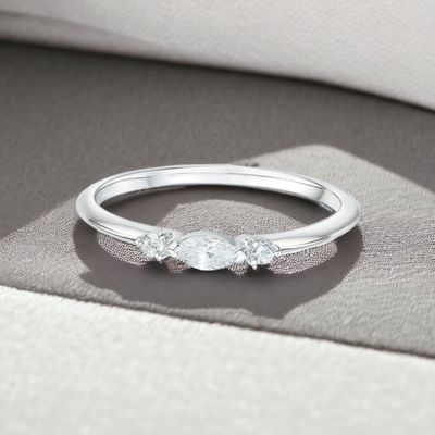PETITE Sage Diamond Ring