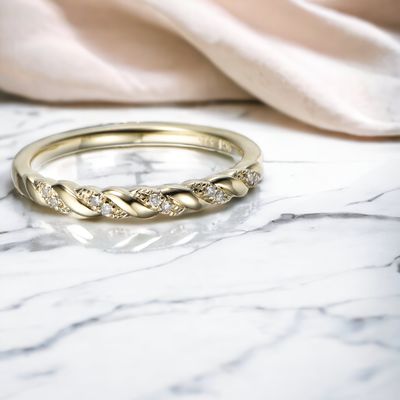 TWIZA Fudge Diamond Ring