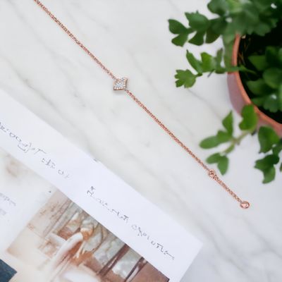 CLINQ Ginkgo Diamond Bracelet