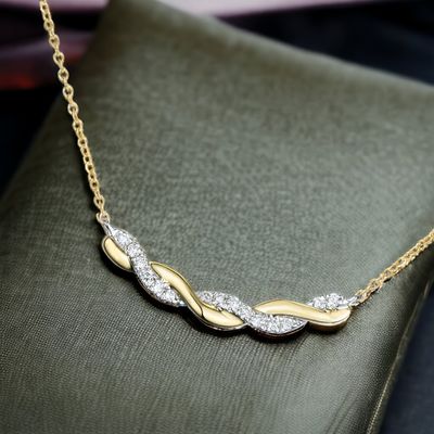 TWIZA Lace Diamond Necklace