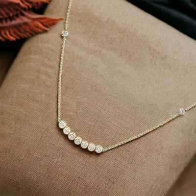 OLANE Bond Diamond Necklace