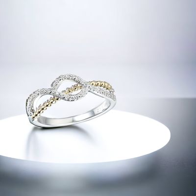 BUBBLE Curvy Diamond Ring