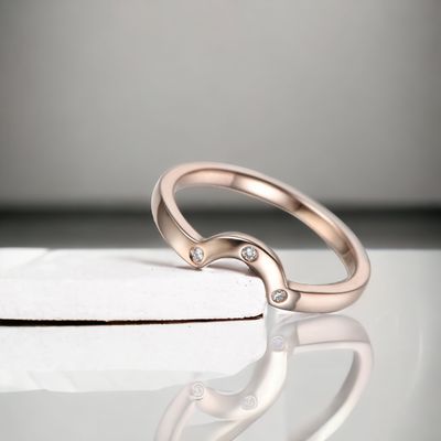 PETITE Puffy Diamond Ring