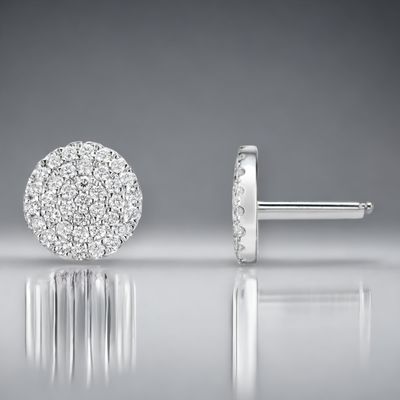 STELLAR Classy Diamond Stud Earrings