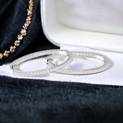GLISST Eternal Diamond Hoops