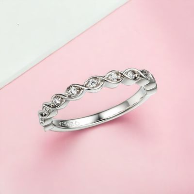 PETITE Loop Diamond Ring