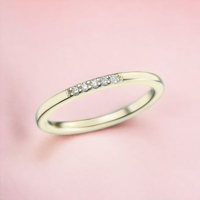 PETITE Belt Diamond Ring