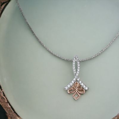 LINA Lace Diamond Pendant