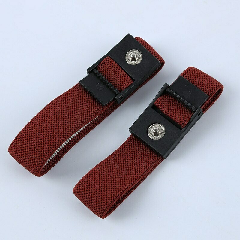 Adjustable Electrode Wrist Bracelets - Red