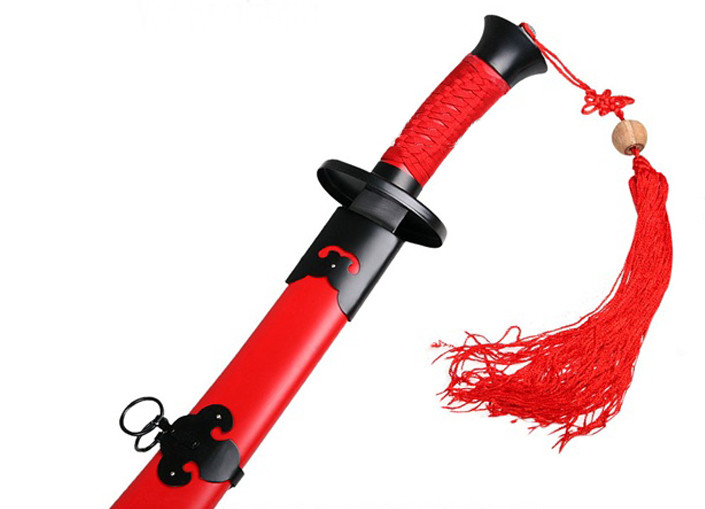 Sable de Kung Fu Ox Tail Rojo