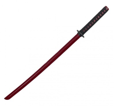 Bokken de Madera color Vino