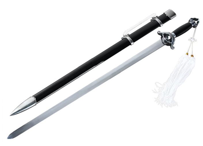 Espada de Tai Chi "Black Jian" con empuñadura de Yin Yang