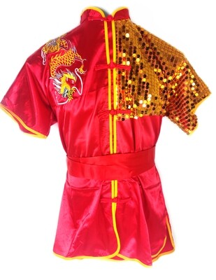 Uniforme Competencia Wu Shu Rojo