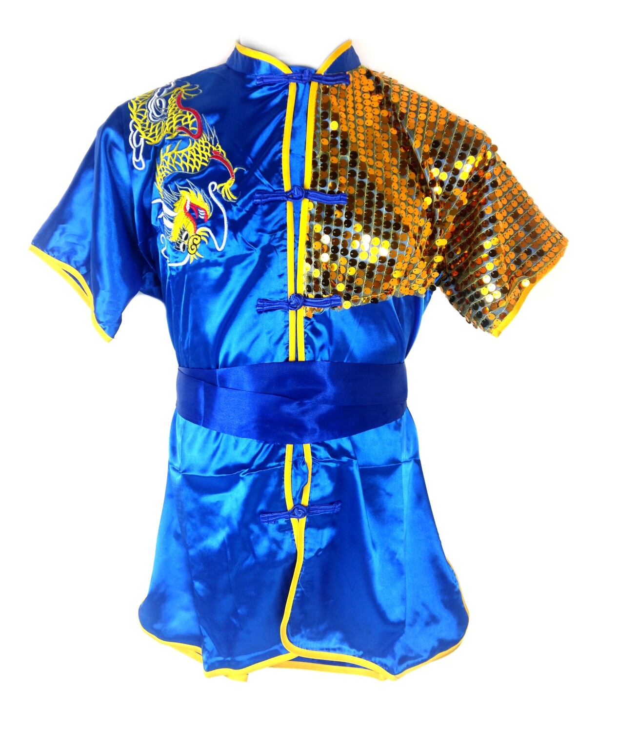 Uniforme Competencia Wu Shu Azul