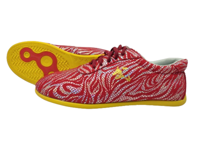 Tenis para Wushu Qiaoshang Rojo/Plateado