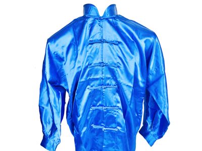 Uniforme Tai Chi y azul de poliseda