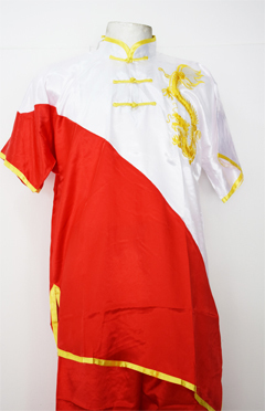 Uniforme de Wushu Chang Chuan Rojo/Blanco