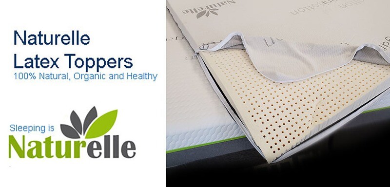 Naturelle - 100% Organic Latex Toppers 2" SAVE 60% OFF Naturelle - 100% Organic Latex Toppers 2" SAVE 60% OFF