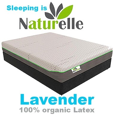 Lavender - Queen - 100% Organic Latex Mattress | 50% Off Sale