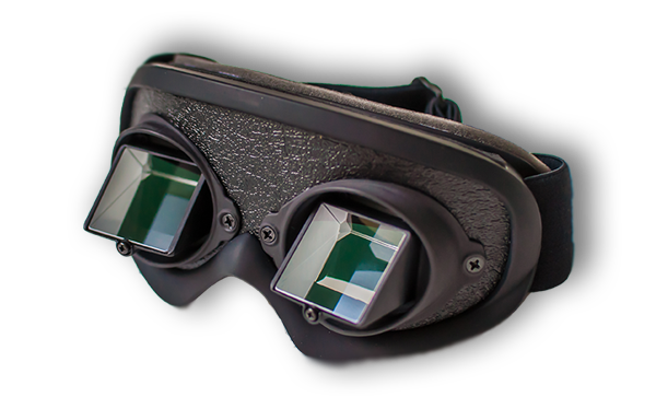 uside down goggles and pseudoscope high quality