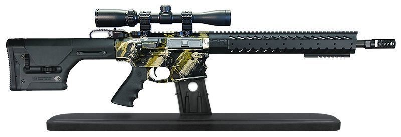 AR-10/.308 Caliber Rifle Stand & Workstation