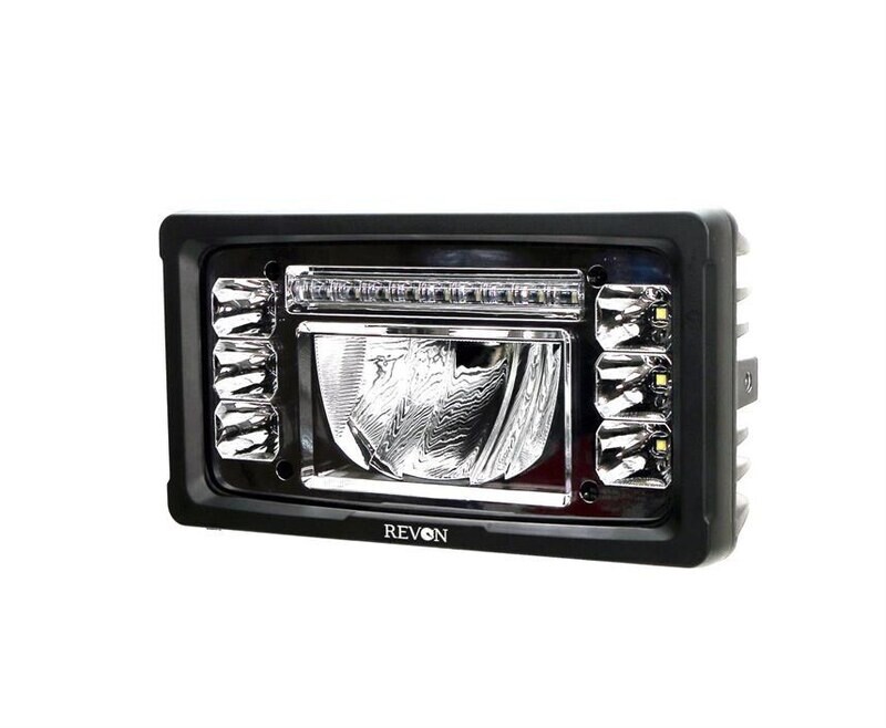 REVON LED-KAUKOVALO 90W / 7650LM / REF. 37,5 SCANIA / MAN REVON LED-KAUKOVALO 90W / 7650LM / REF. 37,5 SCANIA / MAN