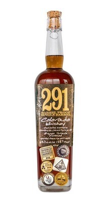 291 Colorado Rye Whiskey Small Batch