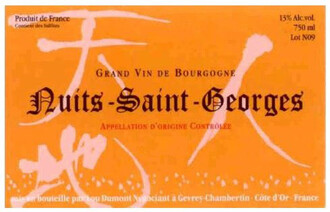 Dumont Nuits Saint Georges