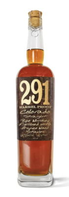 291 Barrel Proof Colorado Straight Rye Whiskey