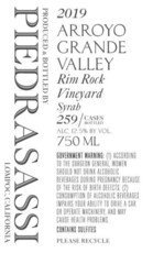 Piedrasassi Syrah 2019