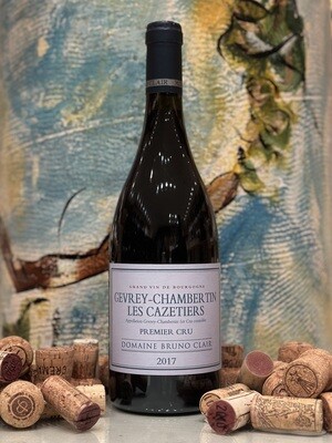 Bruno Clair Gevrey Chambertin Les Cazatiers PC 2017
