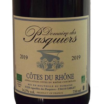 Pasquiers Cote ud Rhone 2019