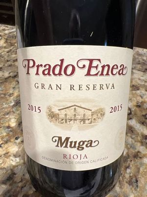 Prado Enea Gran Reserva Muga 2015