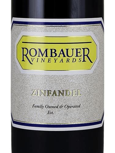 Rombauer Zinfandel 