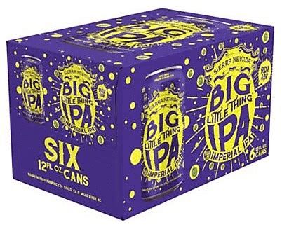 Sierra Nevada Big little Thing IPA 6pk Cans 12oz