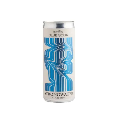 Strongwater Sparkling Club Soda 4pk 