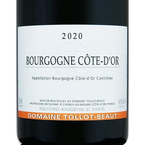 Tollot Beaut Bourgogne Rouge 2020